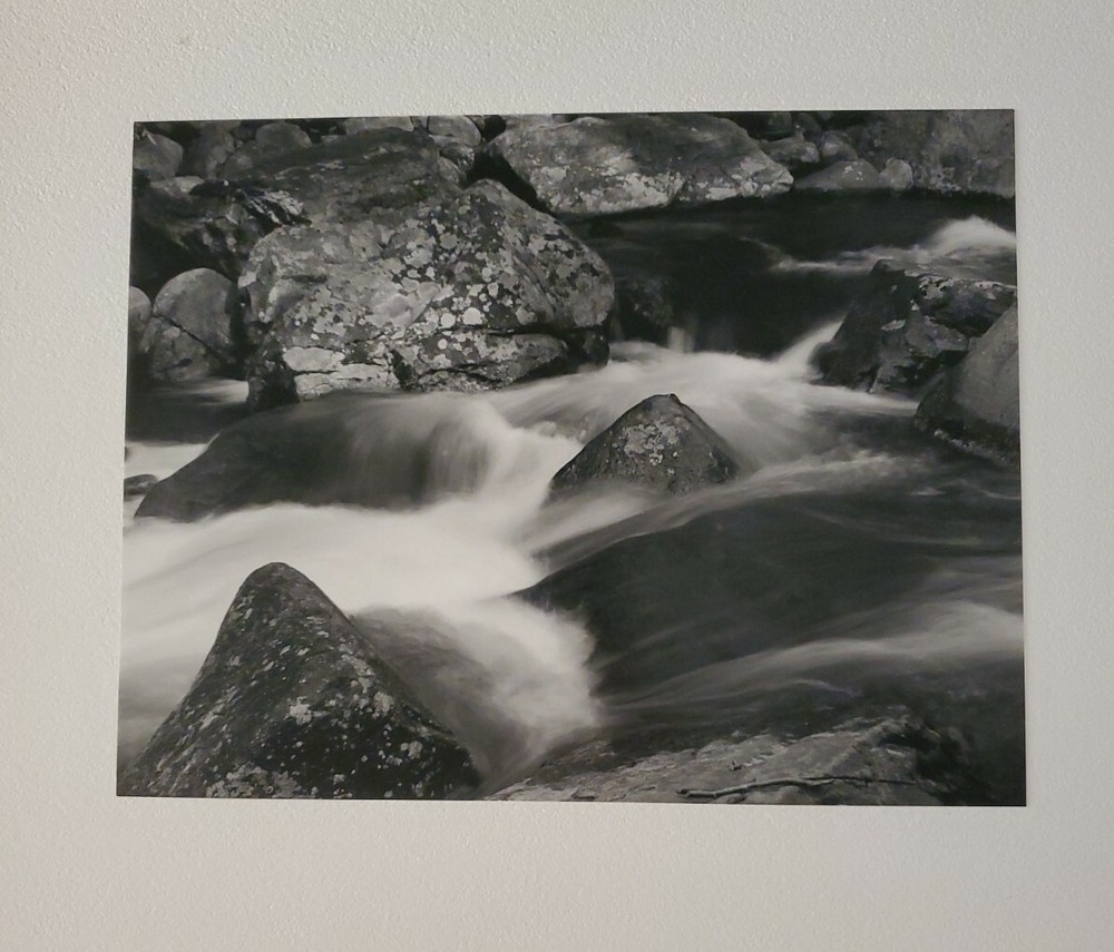 STONEY BROOK LARGE ORIGINAL SIGNED ART PHOTO B&W STETTNER VTG MATTE NJ CAMERA