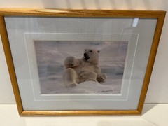 Thomas D. Mangelsen Polar Bear Limited Edition, 445/950, Signed & Framed