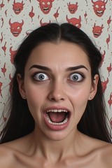 5 ~ 4X6 Glossy HORROR Fine Art ‘ SCREAM QUEEN ‘ Photo FANTASY Set ! 211359090