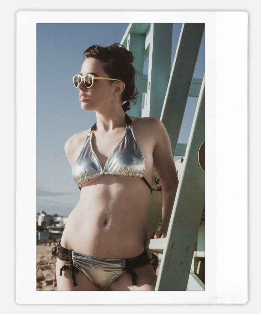 Art model Olive Glass Instax Wide Instant Film Print