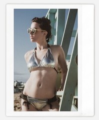 Art model Olive Glass Instax Wide Instant Film Print