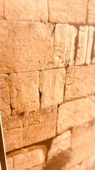 Wailing Wall, Jerusalem, Israel, 16″ x 20″ Framed, Matted Photograph Circa 1990