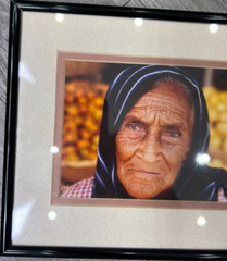 Michael B Wood L/E Cibachrome Print Emotions Mexico Mexican Abuela Grandma Face
