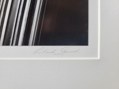 Richard Garrod, silver gelatin, black and white photograph, Running Board