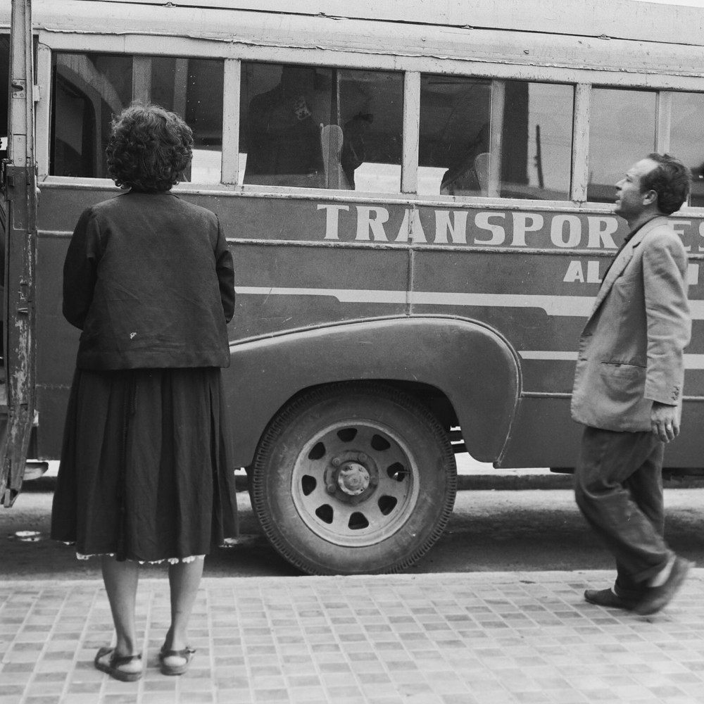 Photo On Paper Analog SPAIN 1960 Size 30x30cm