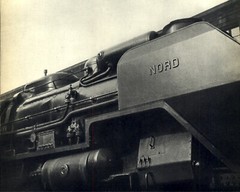 1934 1932 Original MAN RAY Railroad Nord Locomotive Engine Art Photo Gravure