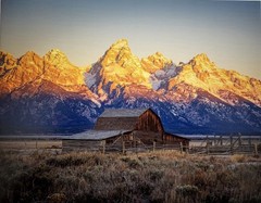 Moulton Barn Art Print – Grand Teton National Park Landscape Photography 11×14