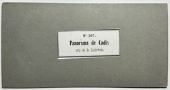 Spain Cadiz Panorama c1858 Photo Stereo Vintage Album
