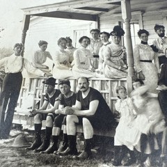 Vintage Early 1900’s Restaurant Owners Customers And Employees Photograph