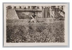 Nice 1929 – Young Woman on the Beach – Old Photo 1920s