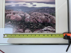 Signed Terrell Lester Cadillac Mountain No. 1 Maine Photo 1987 Art Photography