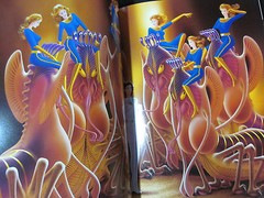 Art Illustrations Book SHUSEI NAGAOKA «ANDROLA IN LABYRINTH» 1984, JAPAN, Good