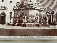 2 Album Photo by Giacomo Brogi circa 1870 Naples Napoli Italy 25x19cm (17+18)