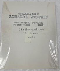 (3) 3.5×5.75 Western Photographs by Richard L Worthen