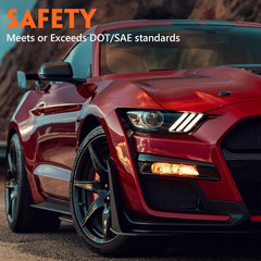 for Ford Mustang Headlight 2015 2016 2017 [Hid/Xenon Model] Headlamp (Headlight