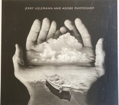 Jerry Uelsmann And Adobe Photoshop Black & White Cupped Hands w/Boat & Clouds