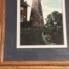 Framed/ Matted/ Signed Genesee Charlotte Lighthouse Art Photograph JPalmer 1992