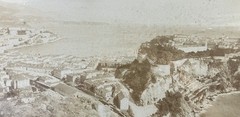 Jean GILETTA (1856-1933) Photograph Panorama Of Monaco General View 23 X 58 Cm