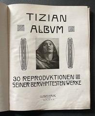 “Tizian Album – 30 Reproduktionen seiner berühmtesten Werke” Vintage Art Rare
