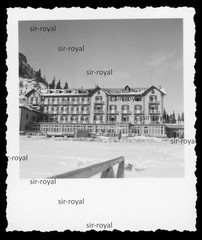 Zermatt around 1955-Grand Hotel Riffelalp-Switzerland 1950s-Photo 6x8cm