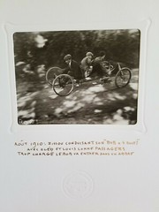 Jacques-Henri LARTIGUE: “Bob a 4 roues”, 1910/ BLINDSTAMP