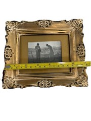 Vintage Mid-Century “The Angelus” Framed Print – Gold Frame French