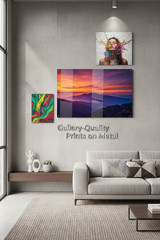 Personalized Photo Canvas Metal Poster — Turn Your Memories Into Modern Art