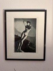 Helmut Newton Lithograph “In my apartment, Paris ’78” autographed limited 15/24