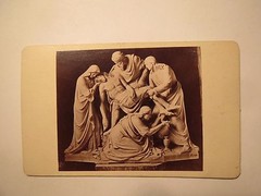 Münster sculpture from 1858-Jesus death Mary…/CDV