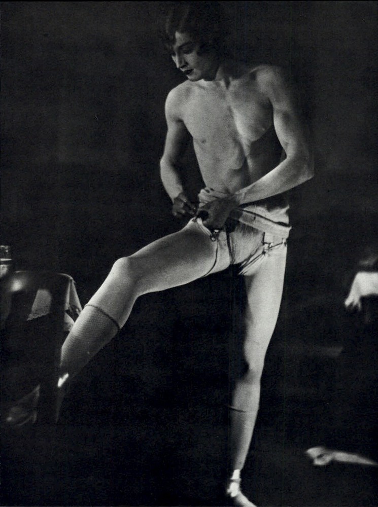 1975 Man Ray Female Impersonator Barbette Drag Queen Art Photo Gravure