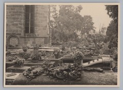 Nuremberg 1949 – St. John’s Cemetery – Old Photo 1940s