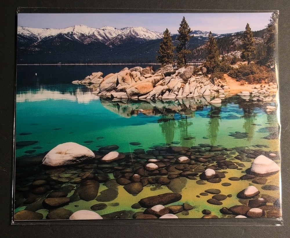 Lake Tahoe Landscape Photography Print 8 x 10 AC Stephen & J. Delso New Unframed