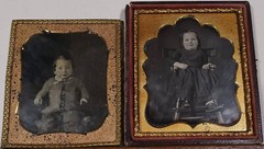 USA — 2 x Daguerreotype c. 1855, Harrisburg, Penn., Catherine & George KELKER