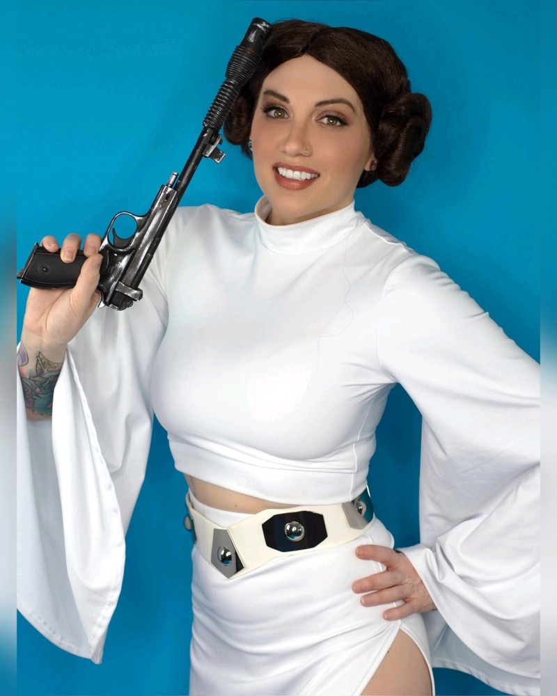 Erica Fett 8×10 Photo Print Sexy Princess Leia Star Wars Pornstar Onlyfans Model