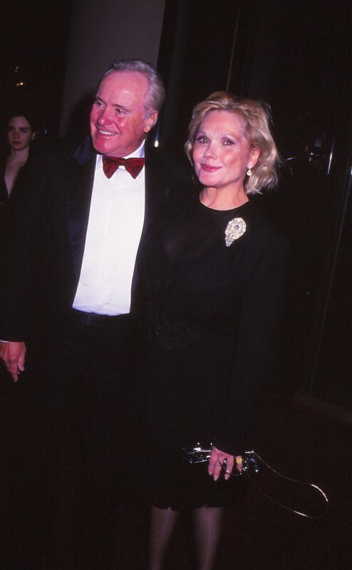 Slide Jack Lemmon with Wife Felicia 1995 KB Format Photographer P5-14-2-1