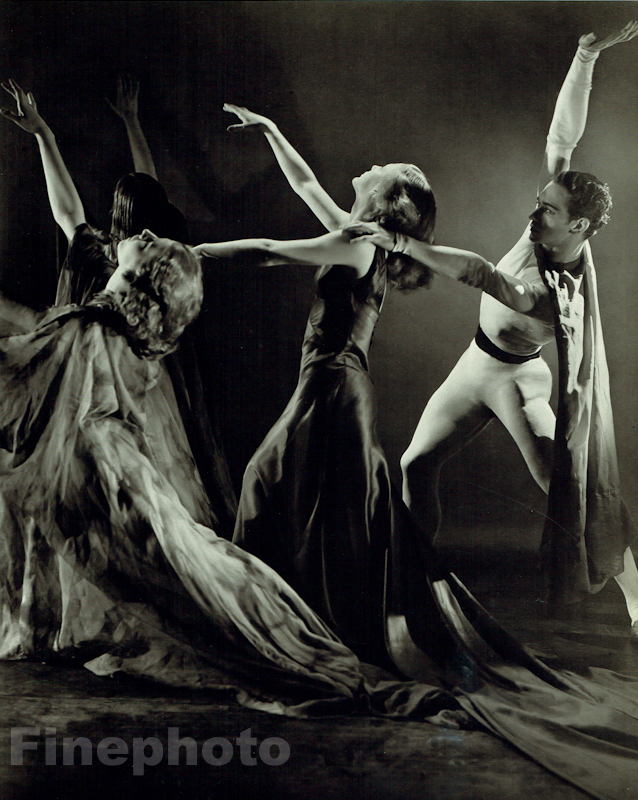 1935 New York City Ballet GEORGE PLATT LYNES Dancers Vintage 13×10 Photo Art