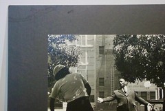 B&W Photograph- Signed Matted- 1976 Free speech public square no one listens!