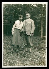 Klecken Kötensen 1933 – Couple in the Woods – 1930s – Photo 6x8cm