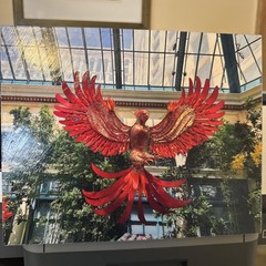 “The Phoenix Rises” Original Art Photo Mounted On Wood, 8×10