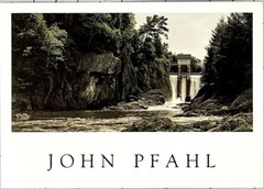 John Pfahl (1939-2020) Art Show Announcement Card 1992 Janet Borden Gallery