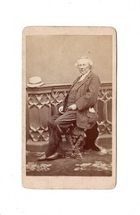 L. Wallak CDV Photo Male Portrait / Fine Gentleman / Anton Nagele – Vienna 1860s