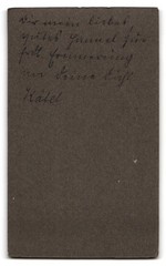 Photograph Th. Heppler, Dresden, Hauptstraße 24, girl in white dress and mi