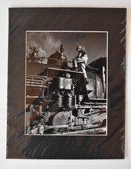 Fine Art Darkroom Print from «Engineer in Chama» from Gordy and the Pussycat