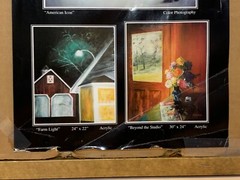 Contemporary “Water Lilies” Framed Colored Photograph by Diane Knight