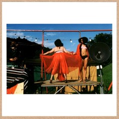 SIGNED SUSAN MEISELAS CARNIVAL STRIPPERS THE STAR AND NEW GIRL AT WORK 1975 LTD