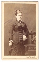 Photograph Georg Wasmuth, Vienna-Leopoldstadt, Circus-Gasse 50, portrait of a dam
