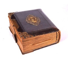 old 22 pieces Photos in Photo Album Photo CAB Photographs Album Antique