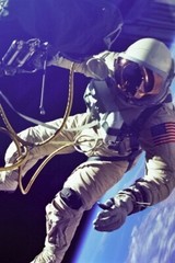 New NASA Photo: Astronaut Ed White on First Spacewalk, Gemini 4 – 6 Sizes!