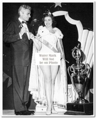 Miss Universe 1953-Christiane Martel from France Press Photos #1-12 (8″X10″)Rare