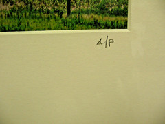 MATTED PHOTOGRAPHY Field of Corn Farm Silo A/P 16×20 By Larry Santucci